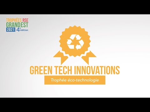 Green Tech Innovations, lauréat Trophée éco-technologie - Trophées RSE Grand Est