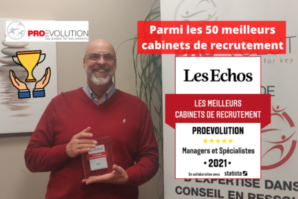 PROEVOLUTION meilleur cabinet recrutement