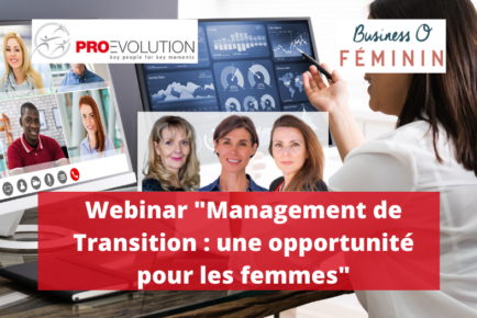 Webinar Management de Transition Opportunité pour les femmes