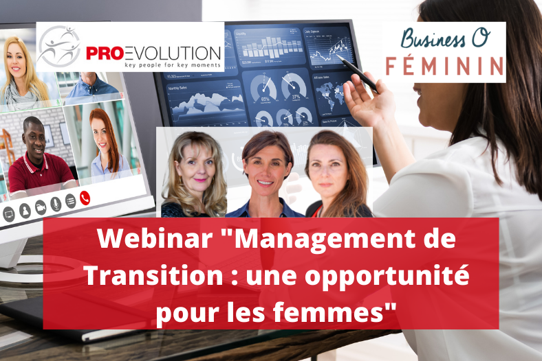 Webinar Management de Transition Opportunité pour les femmes