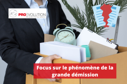 focus sur la grande démission