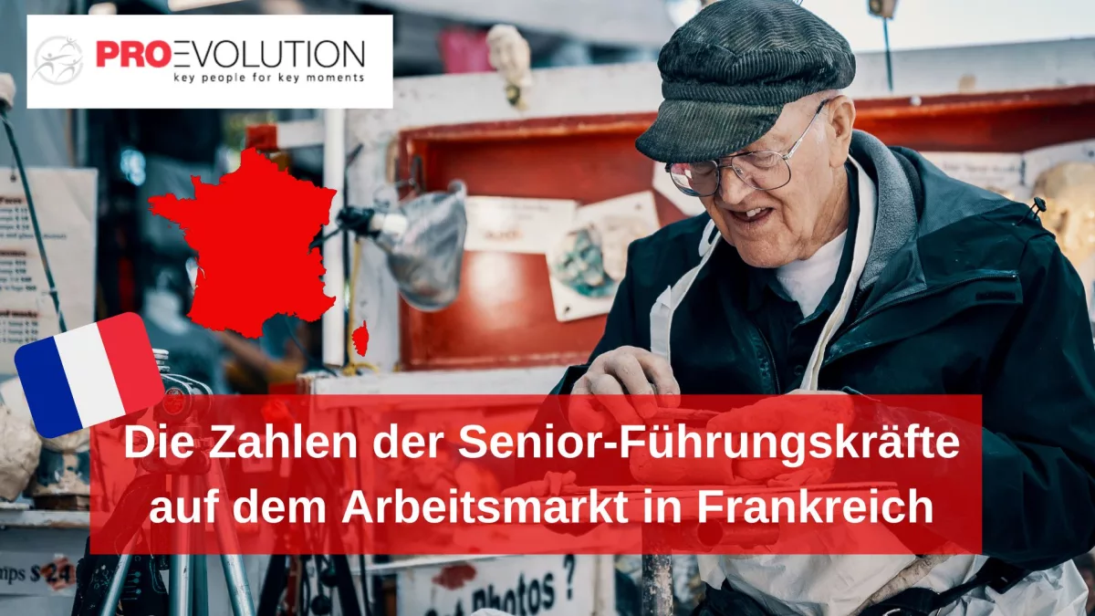 Die Zahlen der Senior-Führungskräfte auf dem Arbeitsmarkt in Frankreich