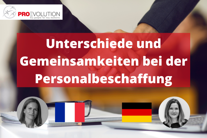 Unterschiede und Gemeinsamkeiten bei der Personalbeschaffung