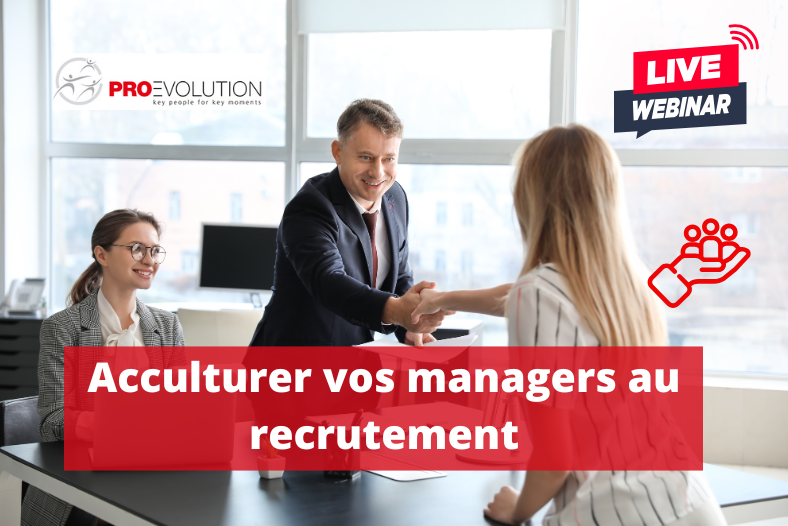 Webinaire Acculturer vos managers au recrutement