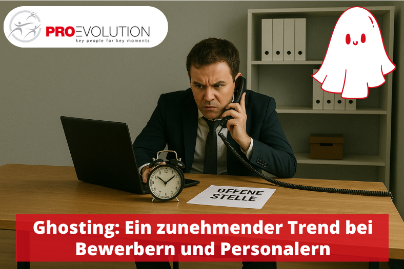 Ghosting: Ein zunehmender Trend bei Bewerbern und Personalern