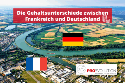 Die Gehaltsunterschiede zwischen Frankreich und Deutschland
