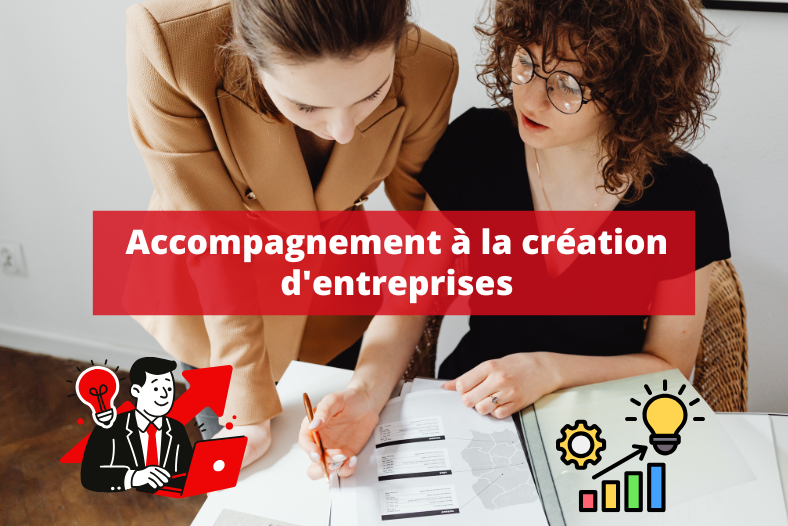 Accompagnement à la création d'entreprises