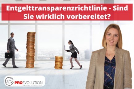 Entgelttransparenzrichtlinie Sind Sie wirklich vorbereitet