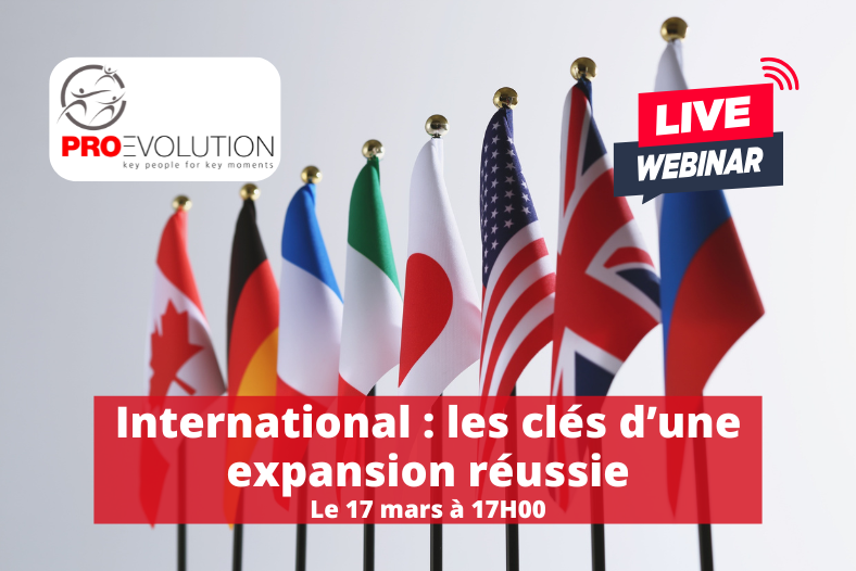 Webinaire International les clés d’une expansion réussie