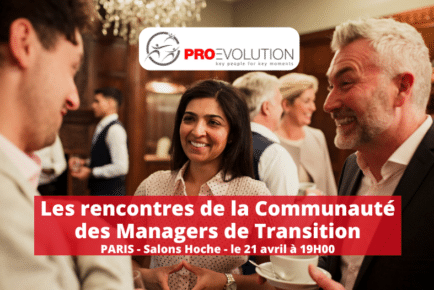 Soiree des managers de transition PROEVOLUTION