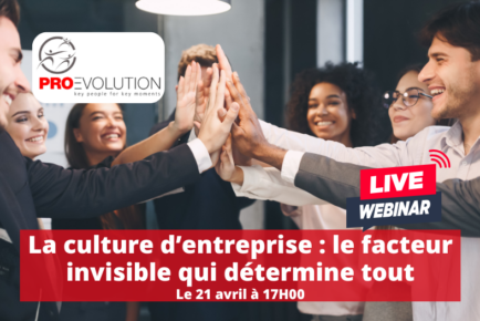 Webinaire La culture d’entreprise le facteur invisible qui détermine tout