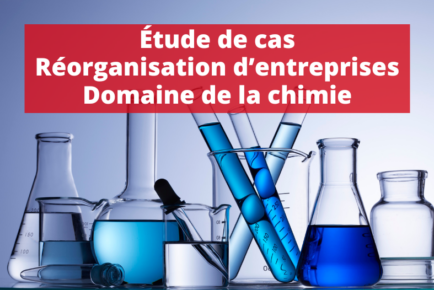 Étude de cas réorganisation dans le domaine de la chimie